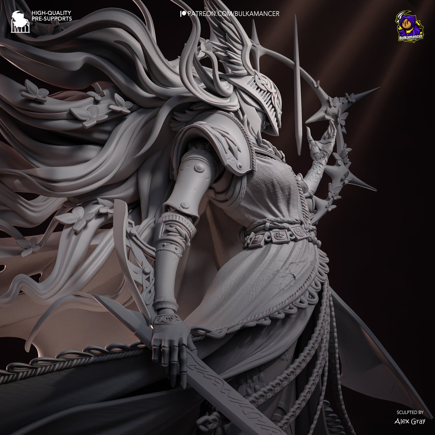 Scarlet Halo Blade Goddess