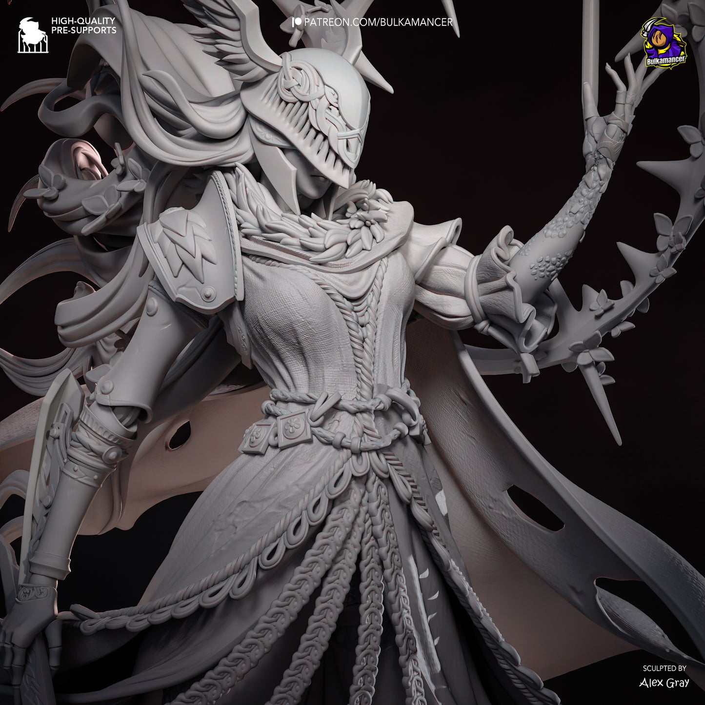 Scarlet Halo Blade Goddess