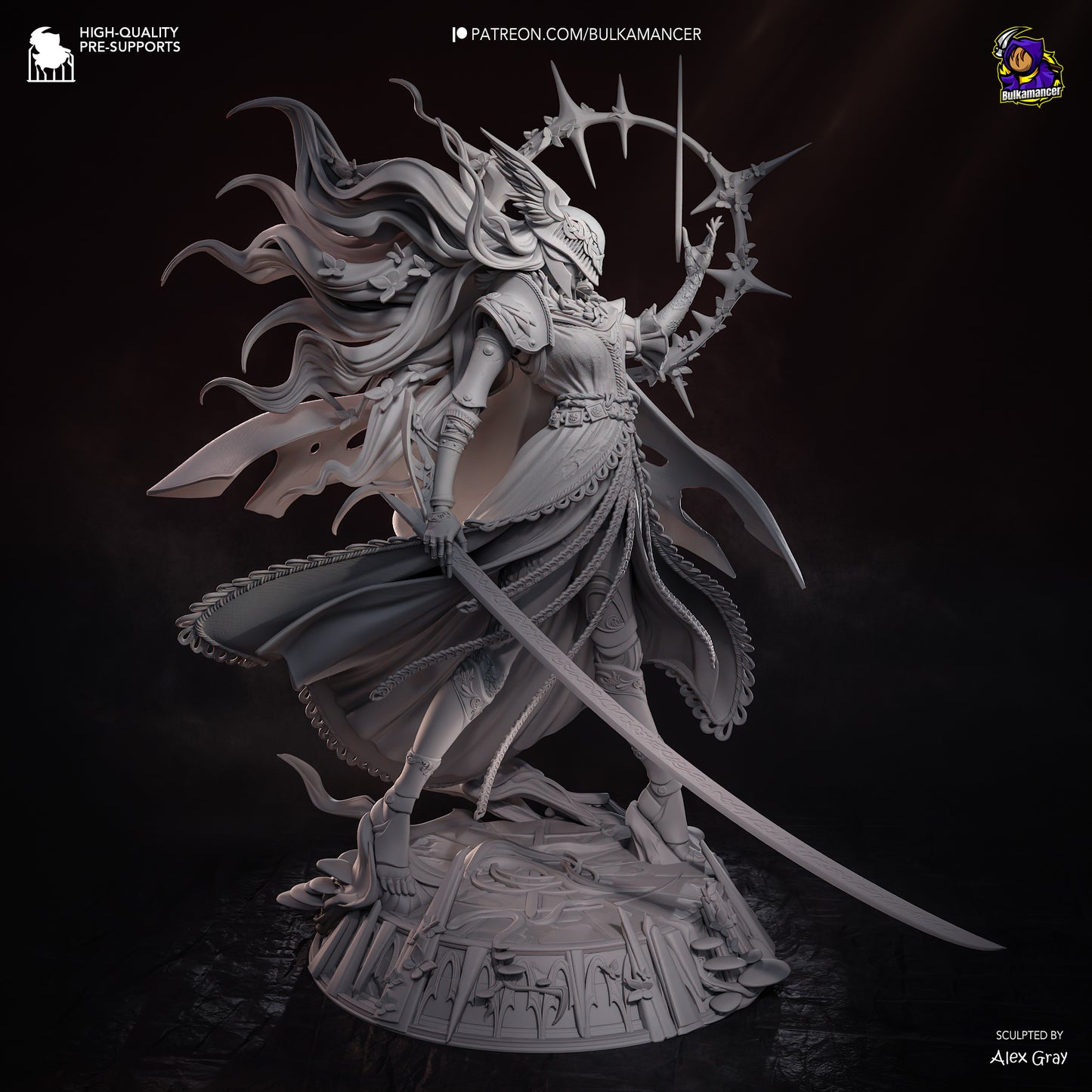 Scarlet Halo Blade Goddess