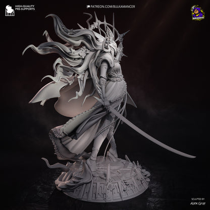 Scarlet Halo Blade Goddess
