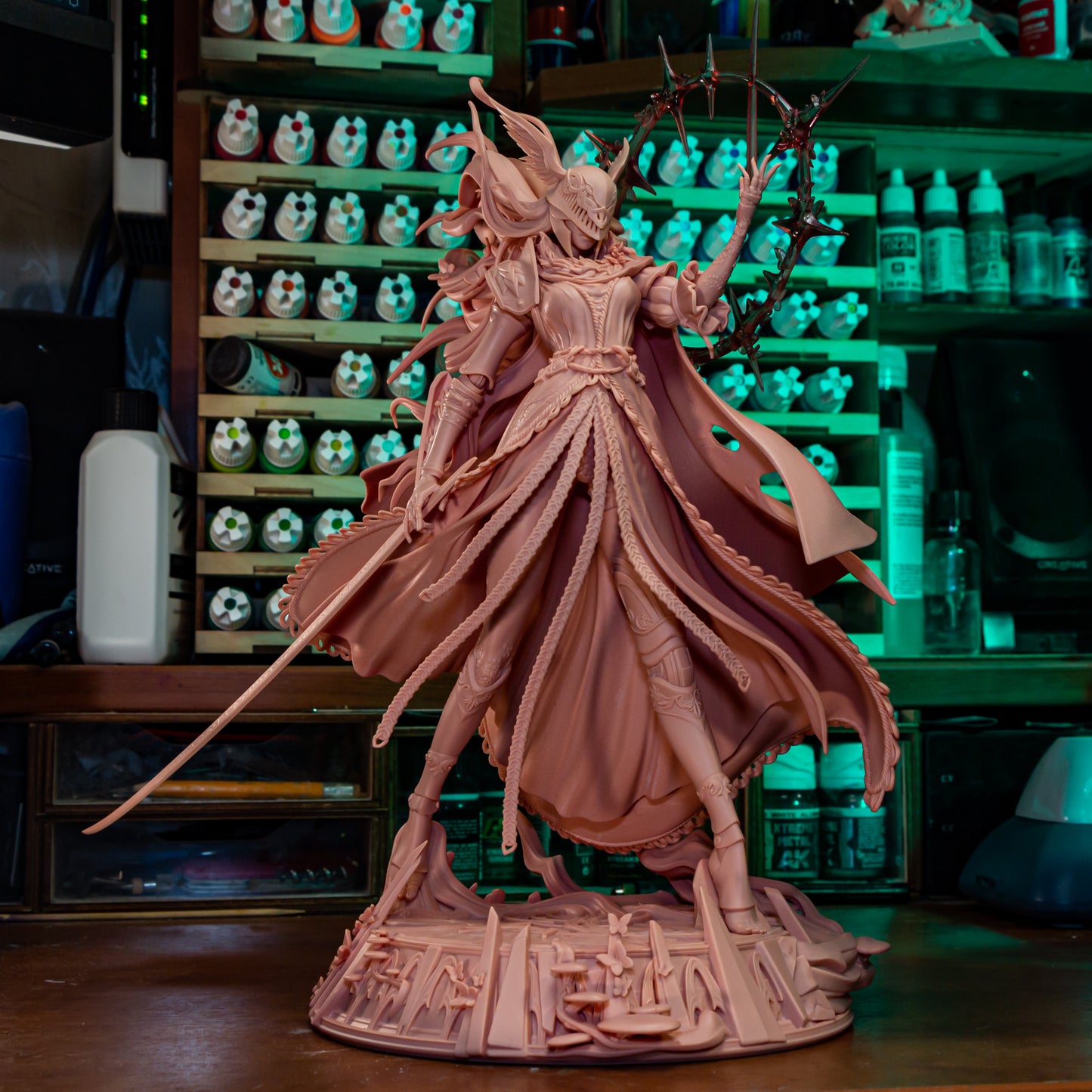 Scarlet Halo Blade Goddess