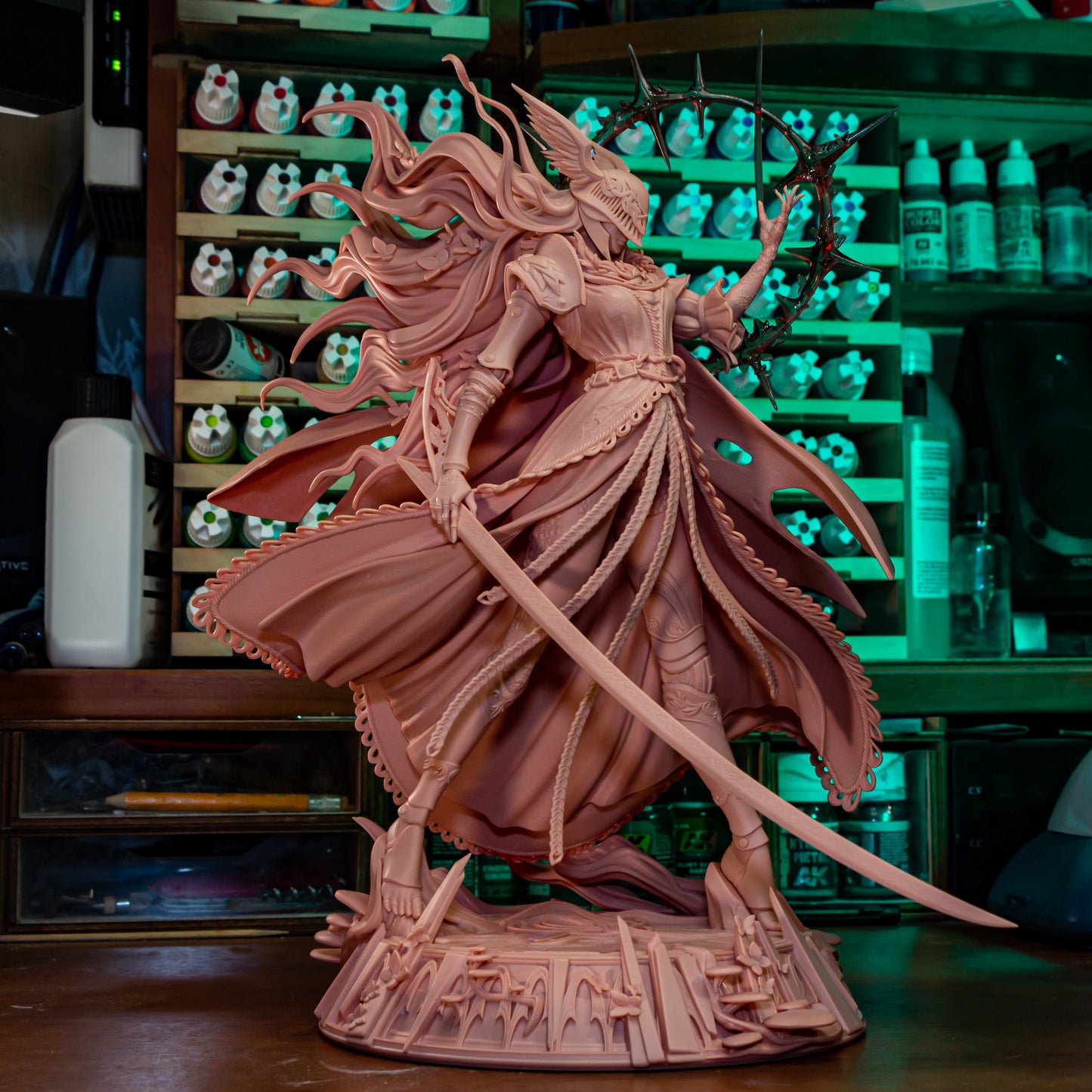Scarlet Halo Blade Goddess