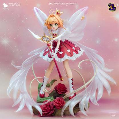 Rose-Winged Magical Girl