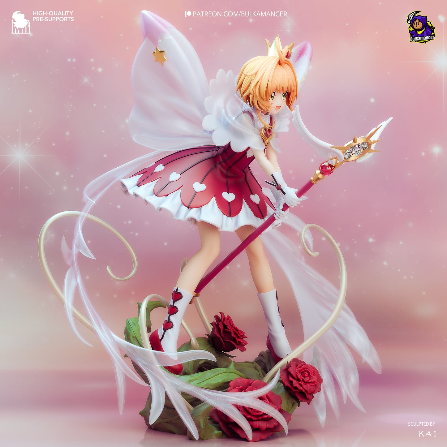 Rose-Winged Magical Girl