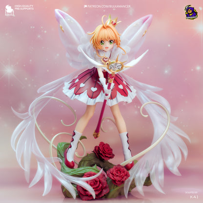 Rose-Winged Magical Girl