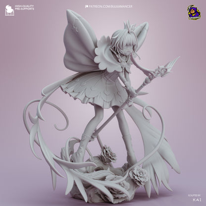Rose-Winged Magical Girl