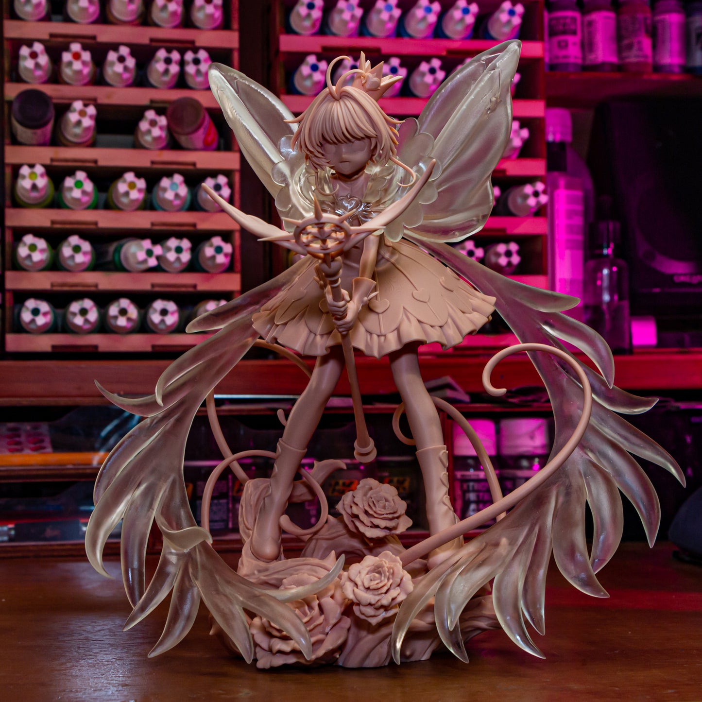 Rose-Winged Magical Girl
