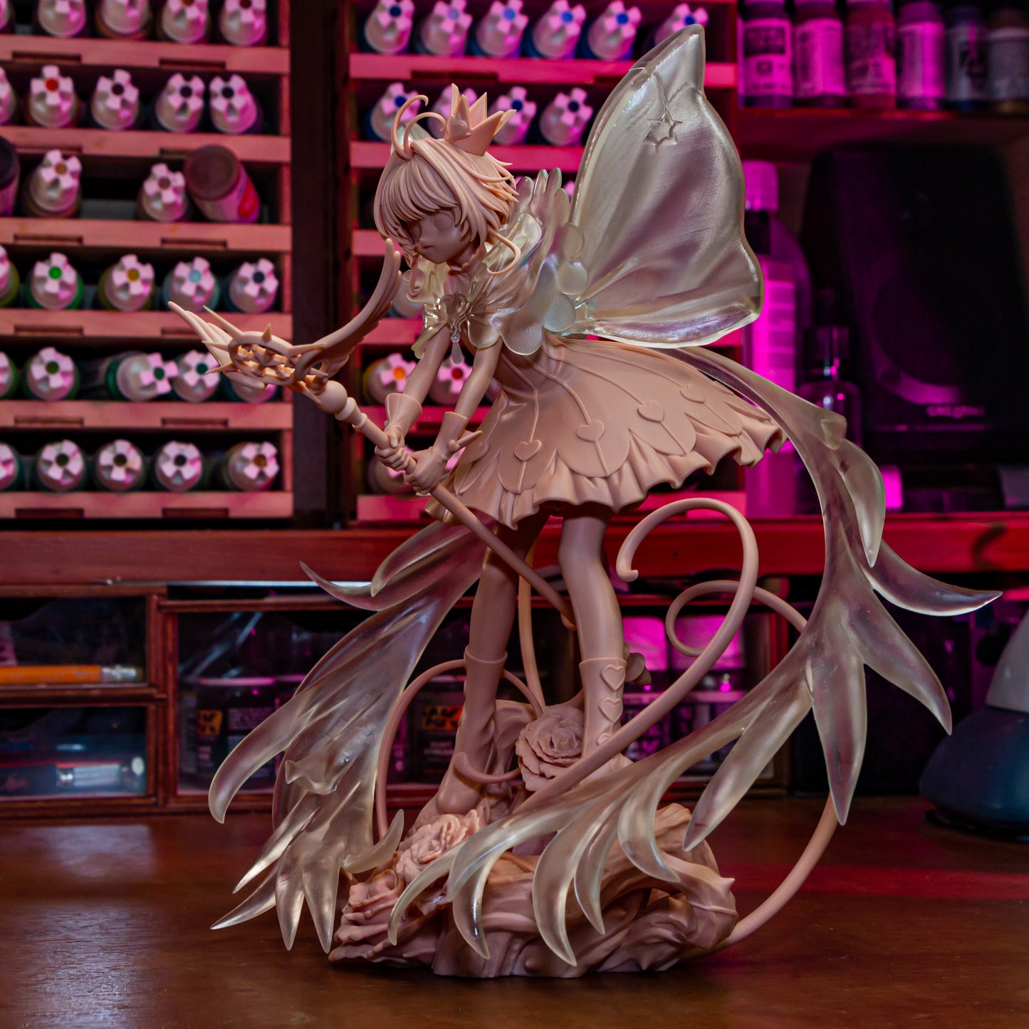 Rose-Winged Magical Girl