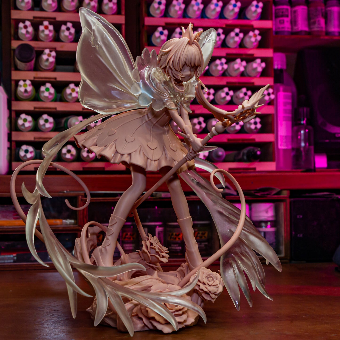 Rose-Winged Magical Girl