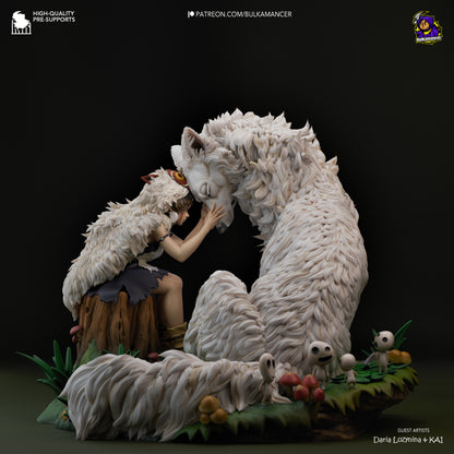 Wolf-Raised Forest Maiden