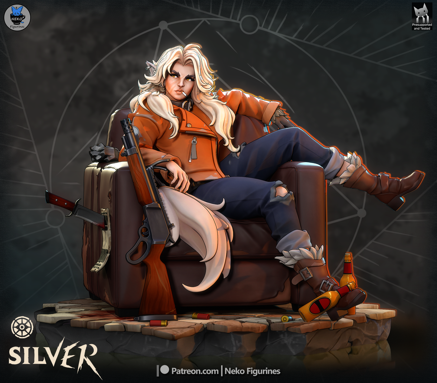 Fox-Tailed Western Gunslinger