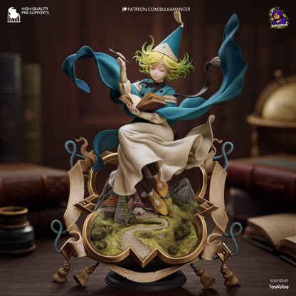 Book-Wielding Storybook Witch