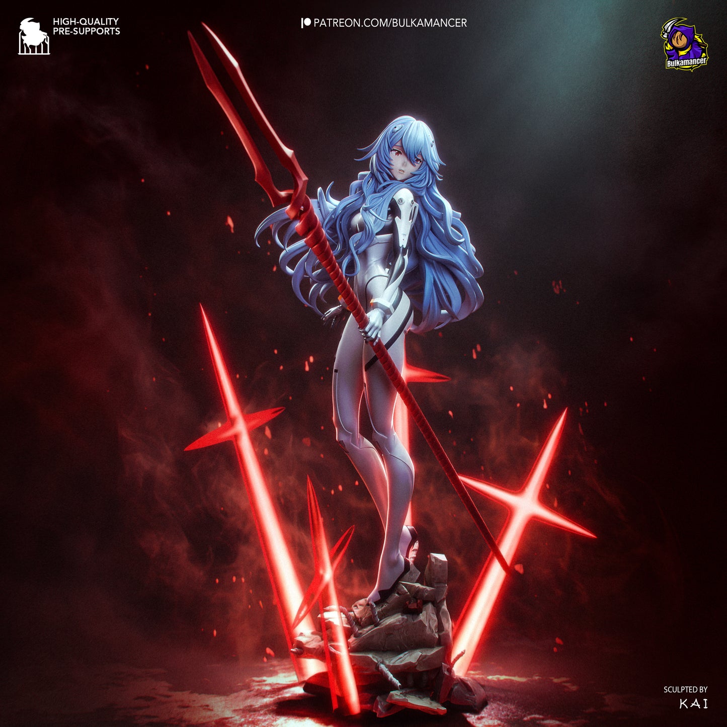 Blue-Haired Mecha Pilot