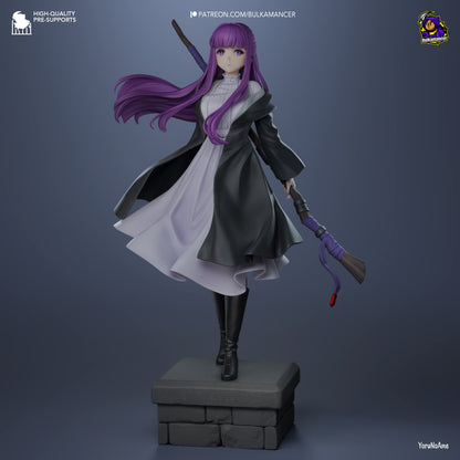 Violet-Haired Apprentice Spellcaster