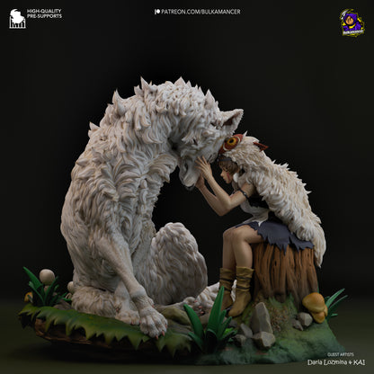 Wolf-Raised Forest Maiden