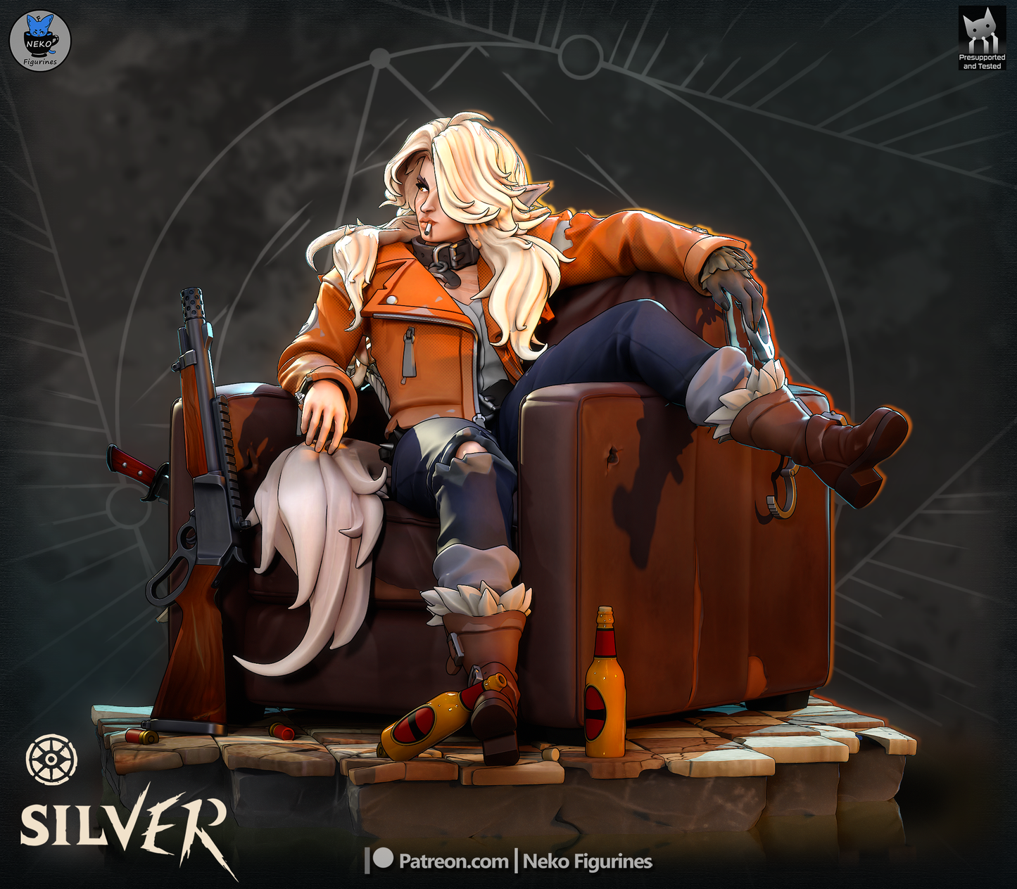 Fox-Tailed Western Gunslinger