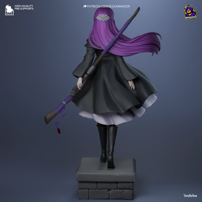 Violet-Haired Apprentice Spellcaster
