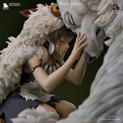 Wolf-Raised Forest Maiden