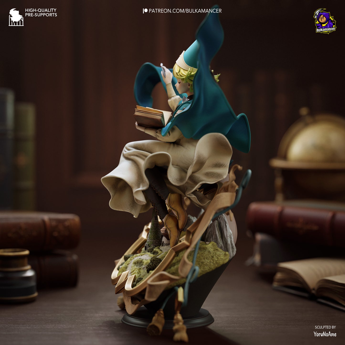 Book-Wielding Storybook Witch
