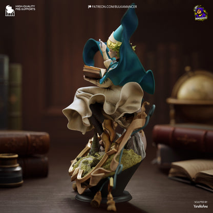 Book-Wielding Storybook Witch