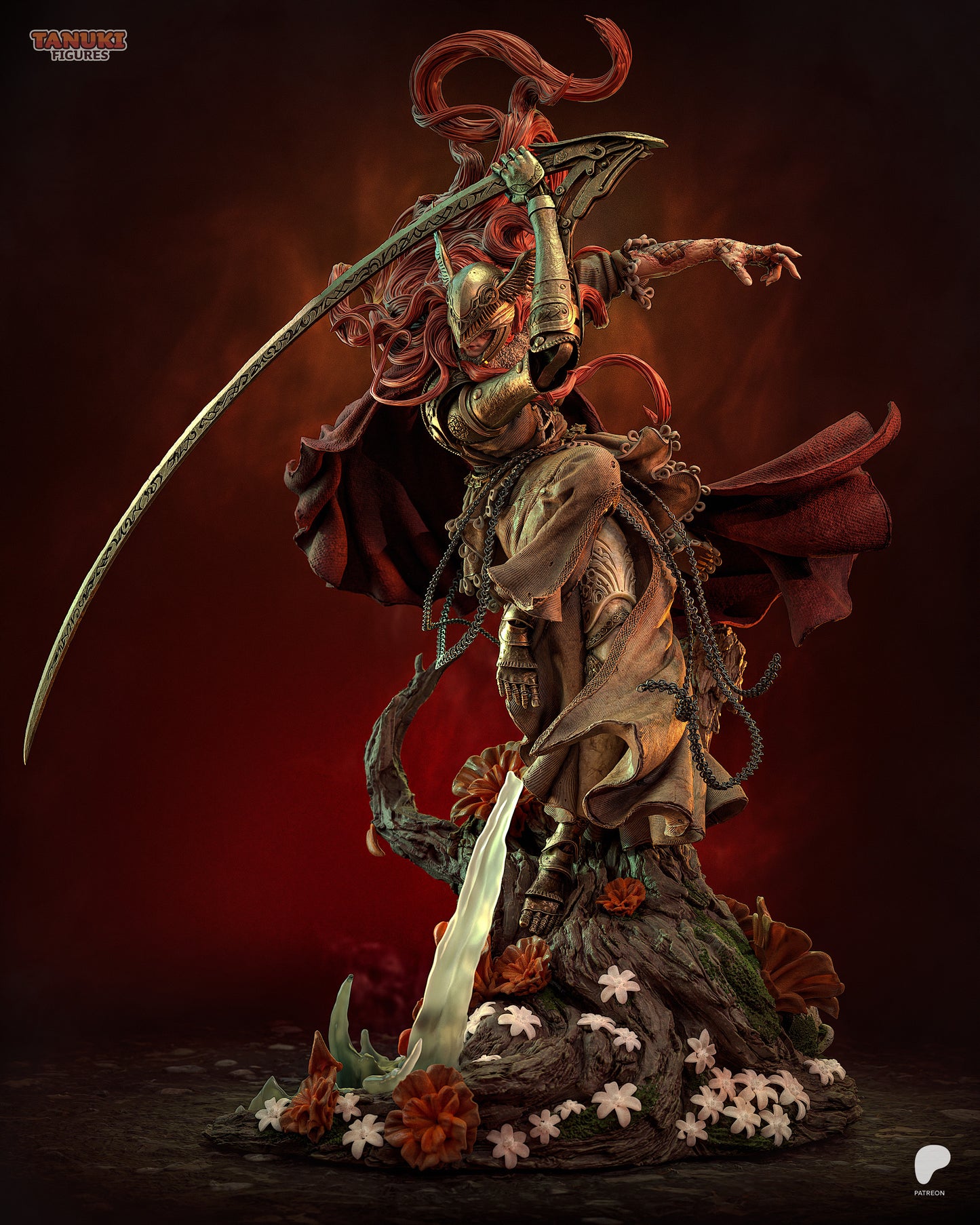 Blooming Crimson Valkyrie