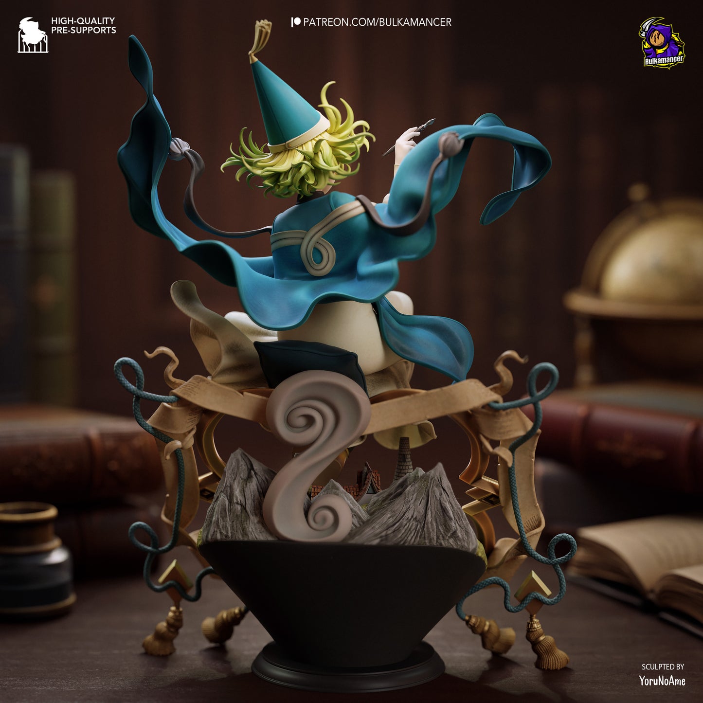 Book-Wielding Storybook Witch