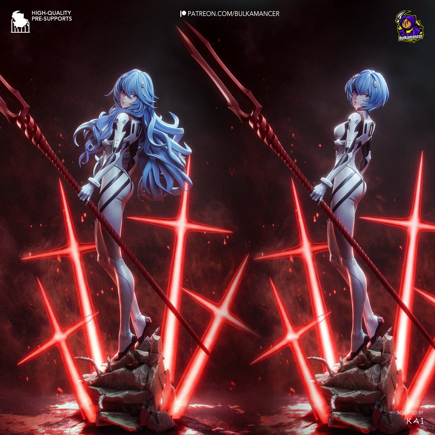 Blue-Haired Mecha Pilot