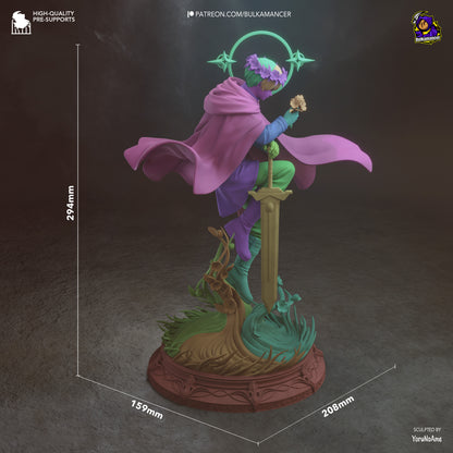 Flower-Crowned Hero Swordsman