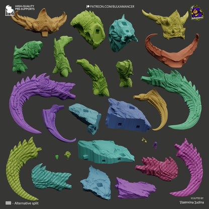Colossal Alien War Behemoth