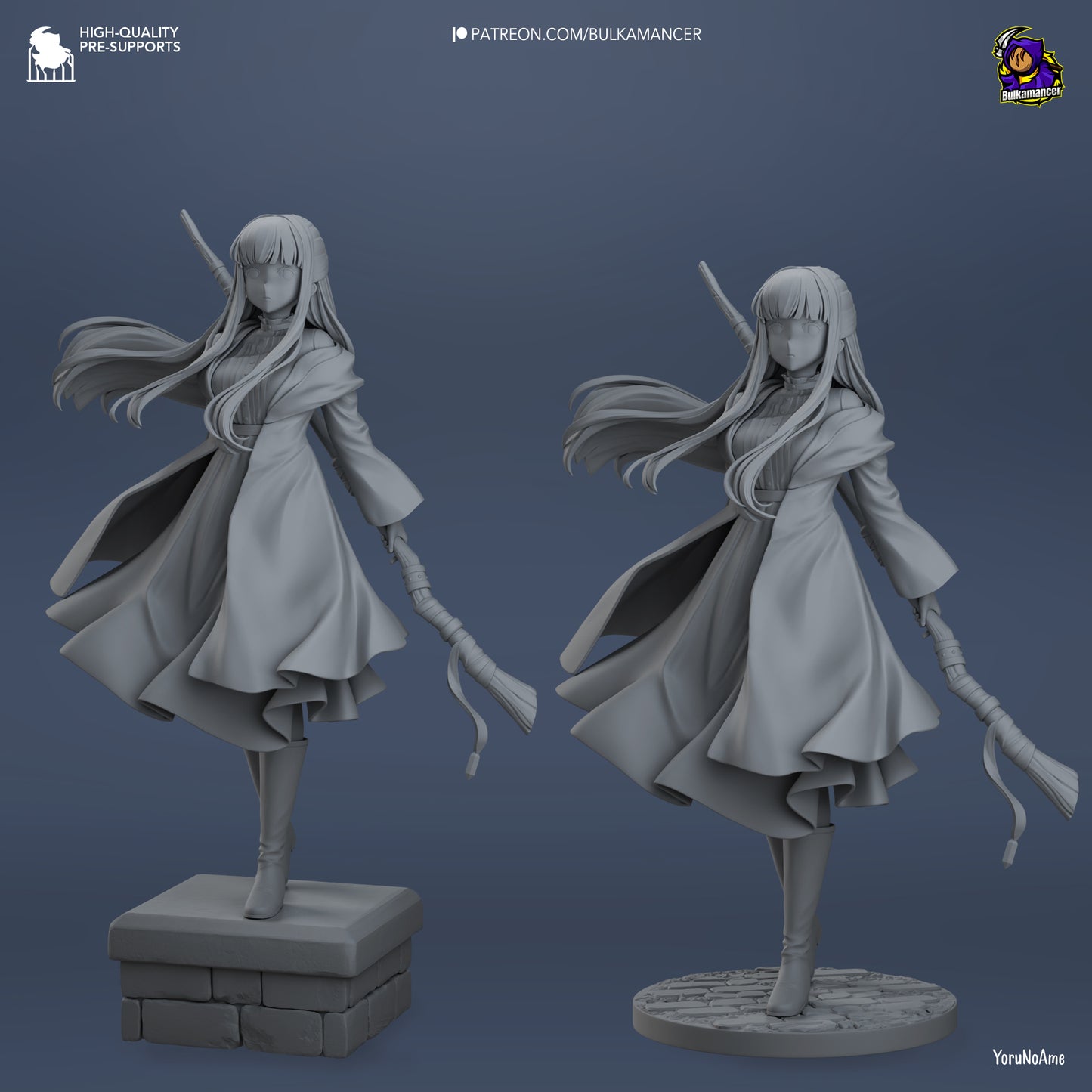 Violet-Haired Apprentice Spellcaster