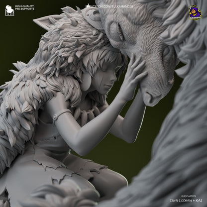 Wolf-Raised Forest Maiden