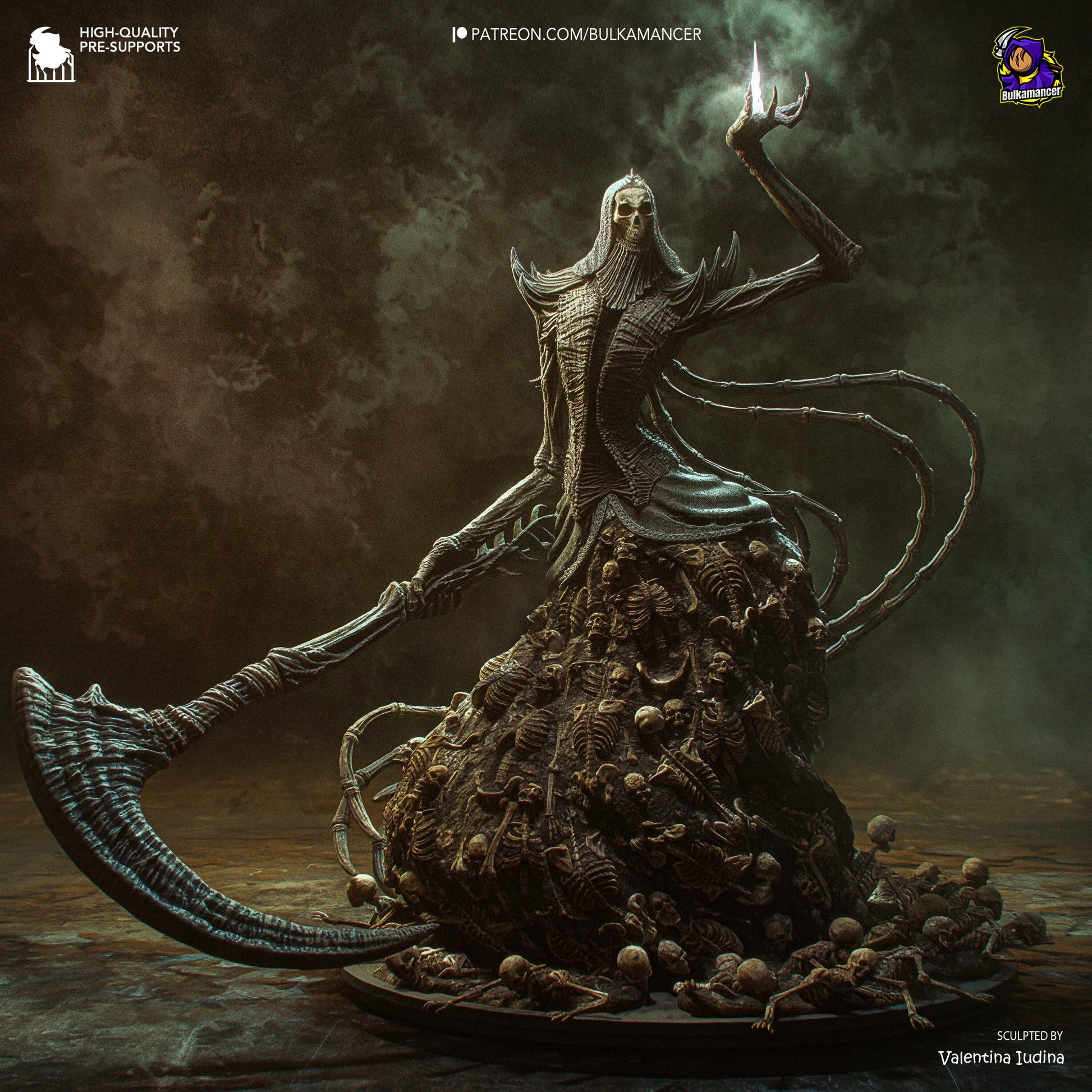 Dark Fantasy Bone Queen