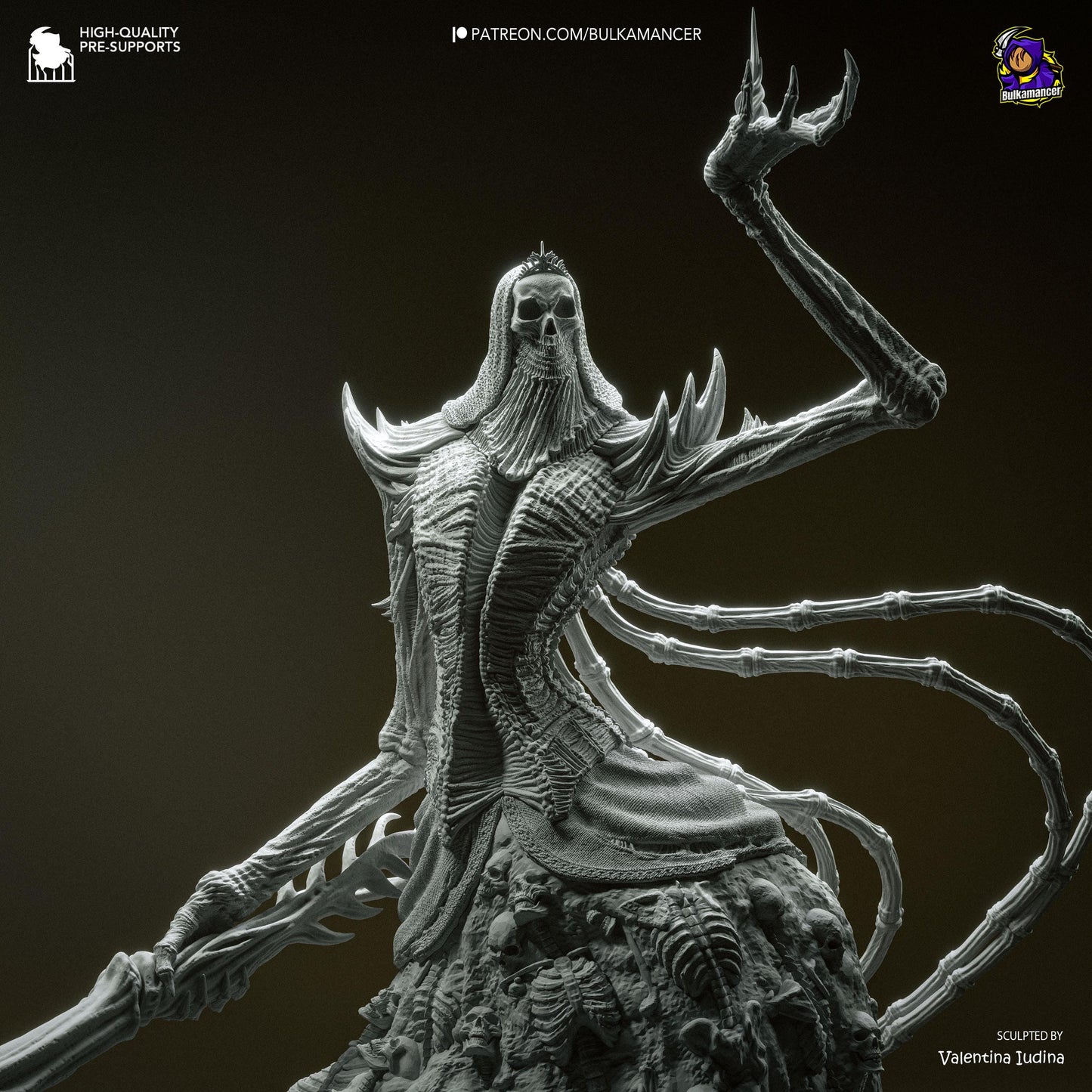 Dark Fantasy Bone Queen