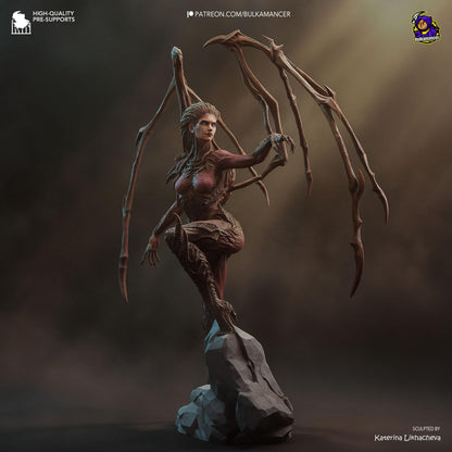 Blade-Winged Swarm Queen | Resin Garage Kit | Sci-Fi | Unpainted Figure