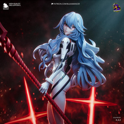 Blue-Haired Mecha Pilot