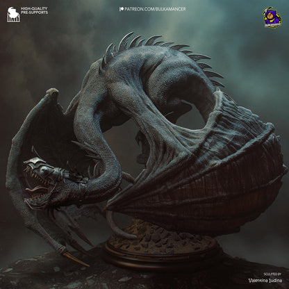 Dark Crowned Dragon Wraith