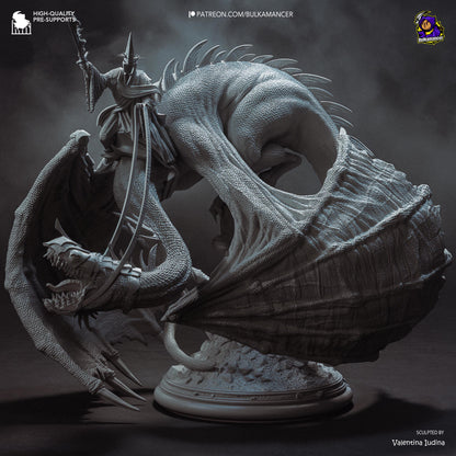 Dark Crowned Dragon Wraith