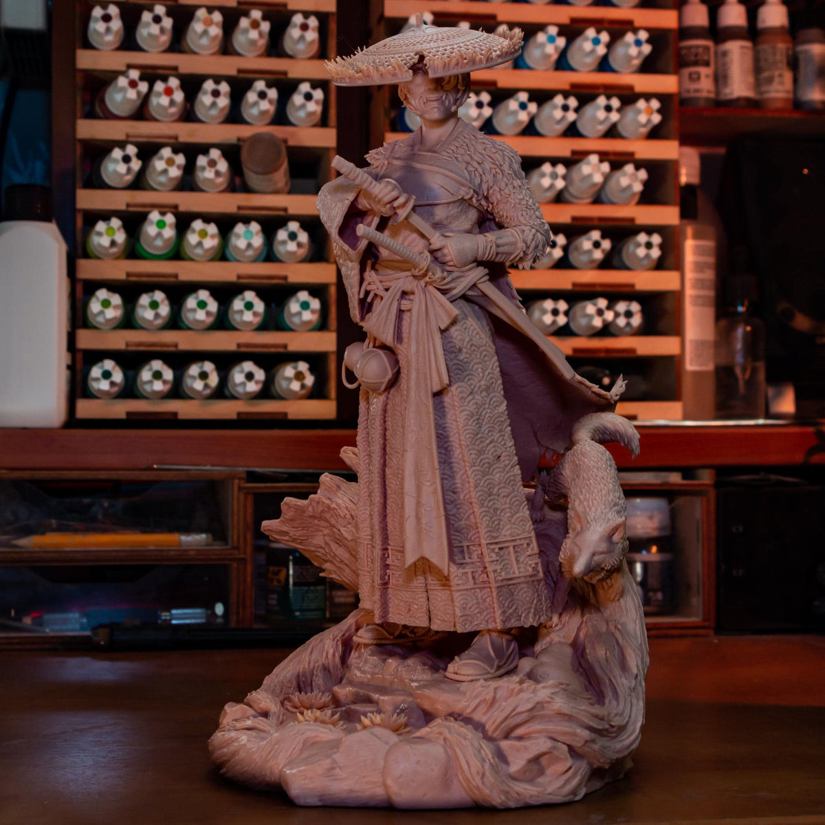 Masked Ronin Samurai Figure