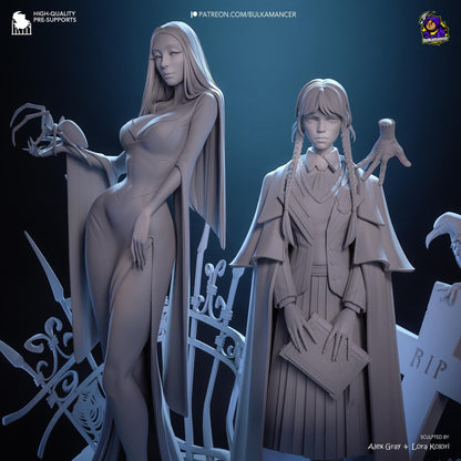 Gothic Mother & Daughter Duo