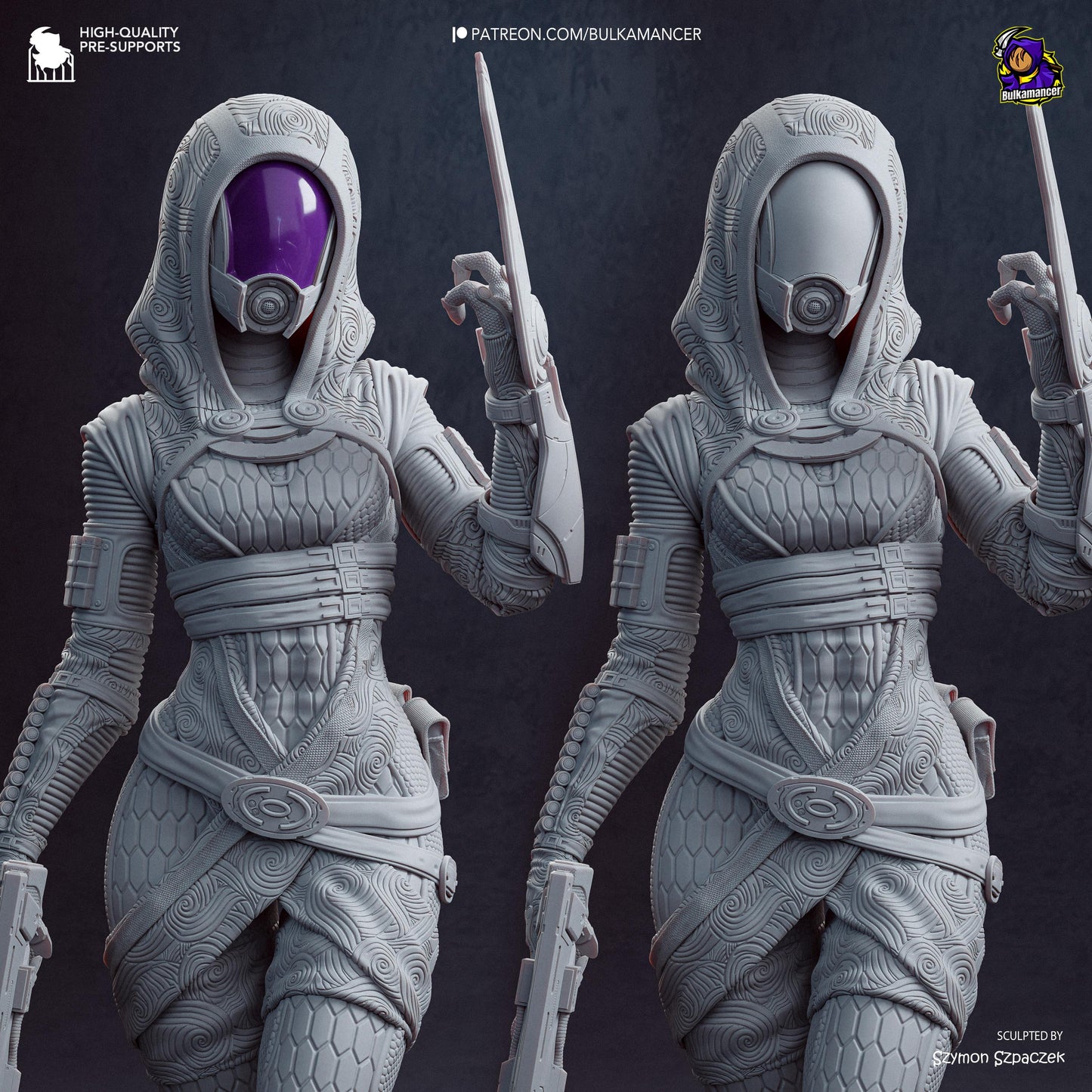 Hooded Sci-Fi Engineer