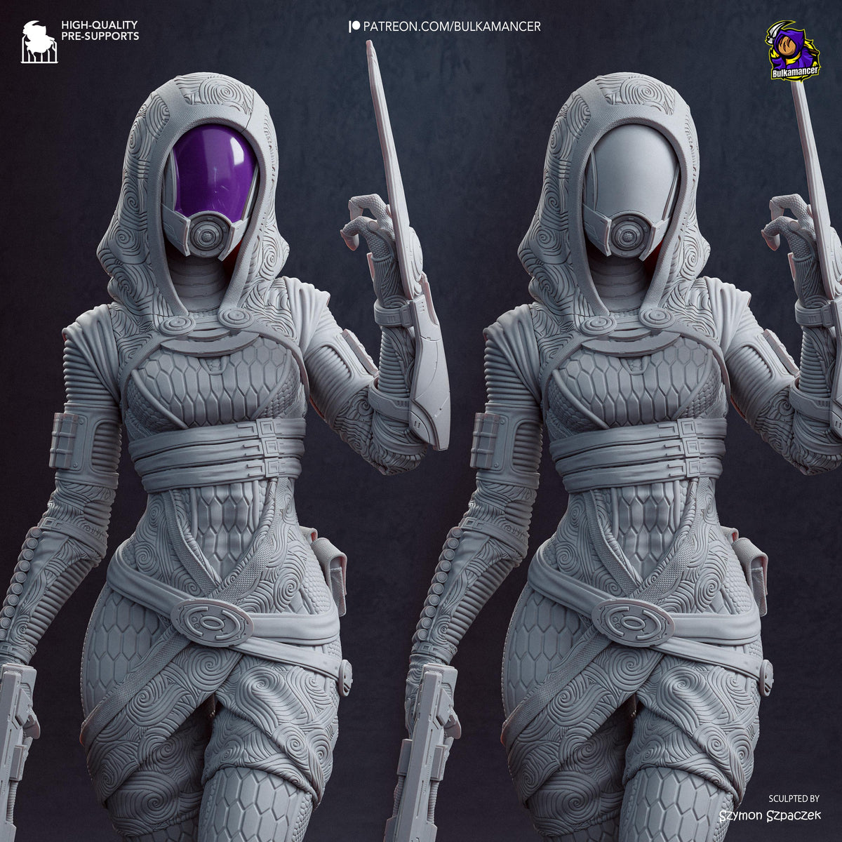 Hooded Sci-Fi Engineer