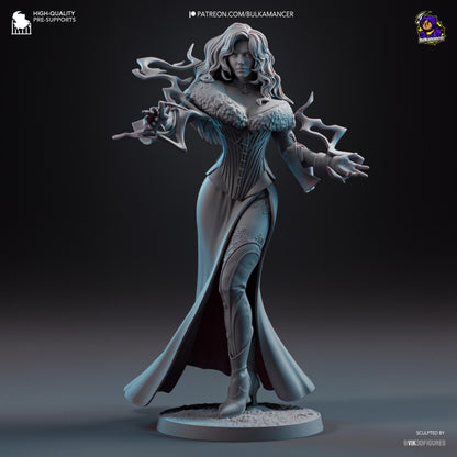 Raven-Haired Sorceress