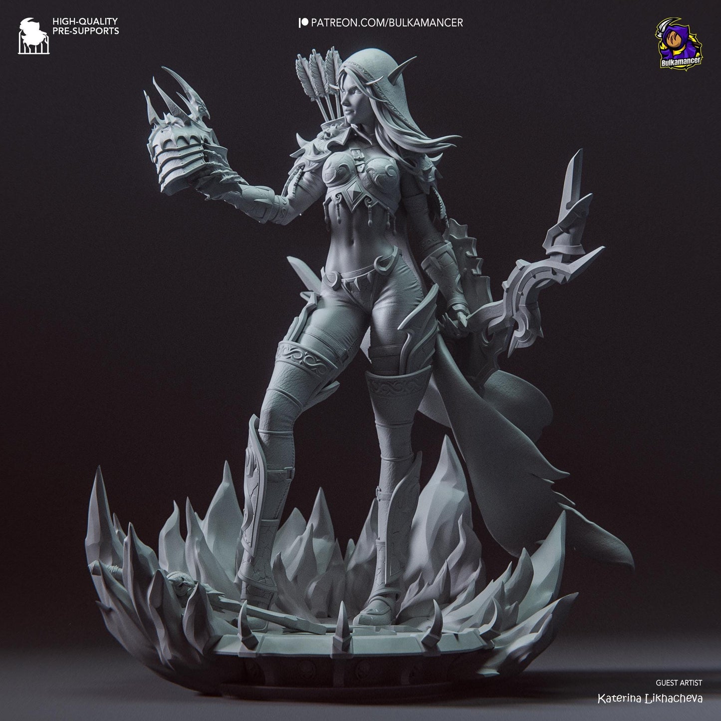 Frozen Undead Archer Queen