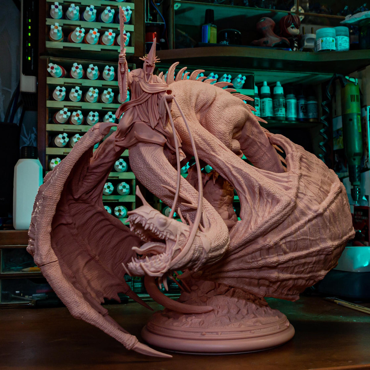 Dark Crowned Dragon Wraith