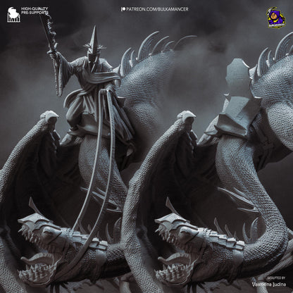 Dark Crowned Dragon Wraith