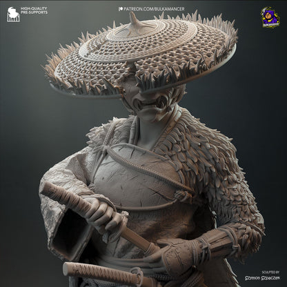 Masked Ronin Samurai Figure