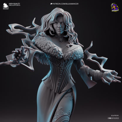 Raven-Haired Sorceress