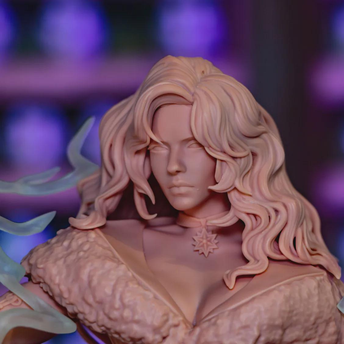 Raven-Haired Sorceress