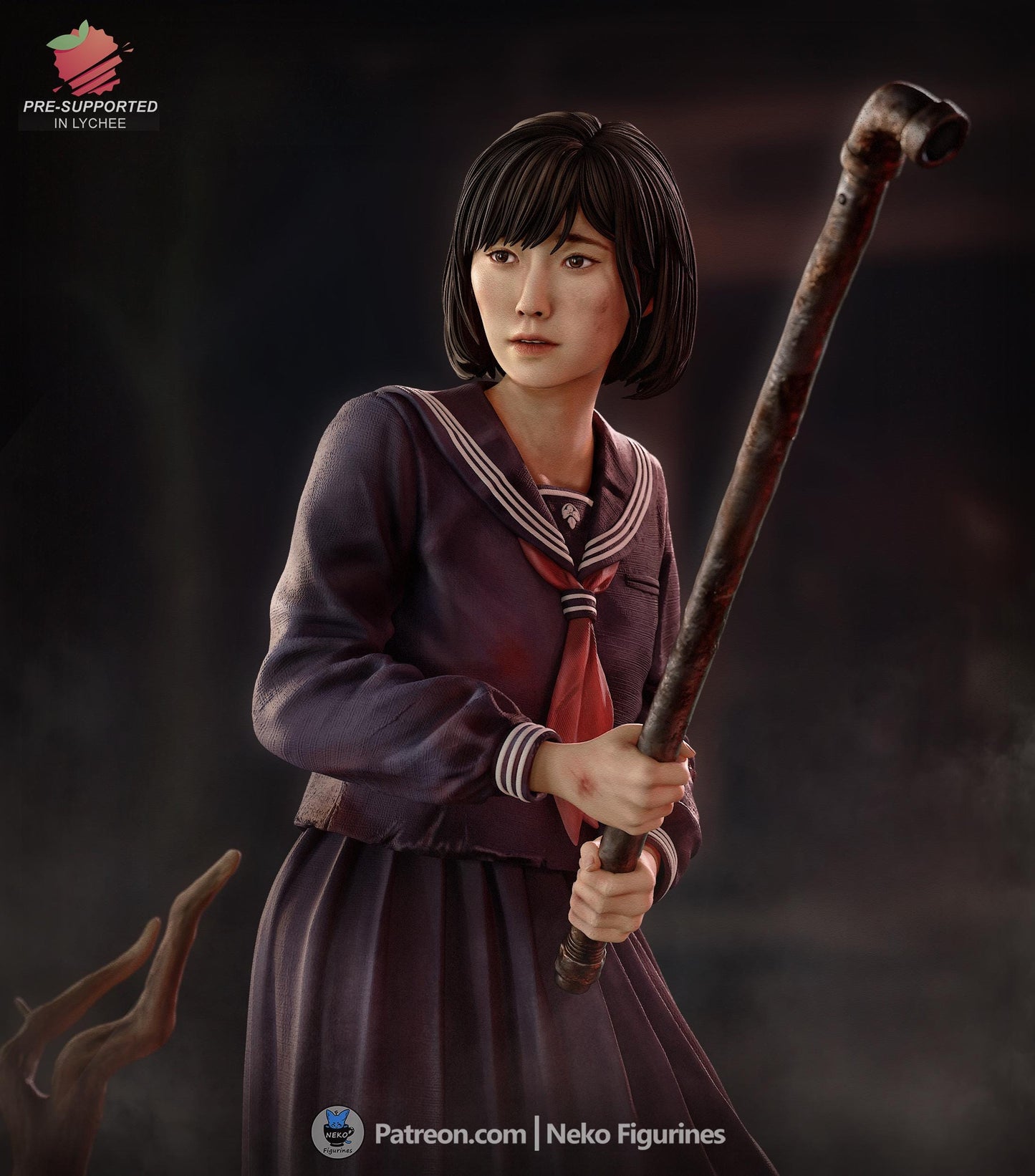 Lantern-Lit Schoolgirl Survivor