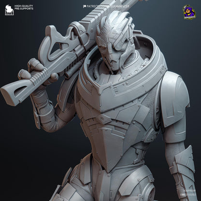Armored Alien Sharpshooter